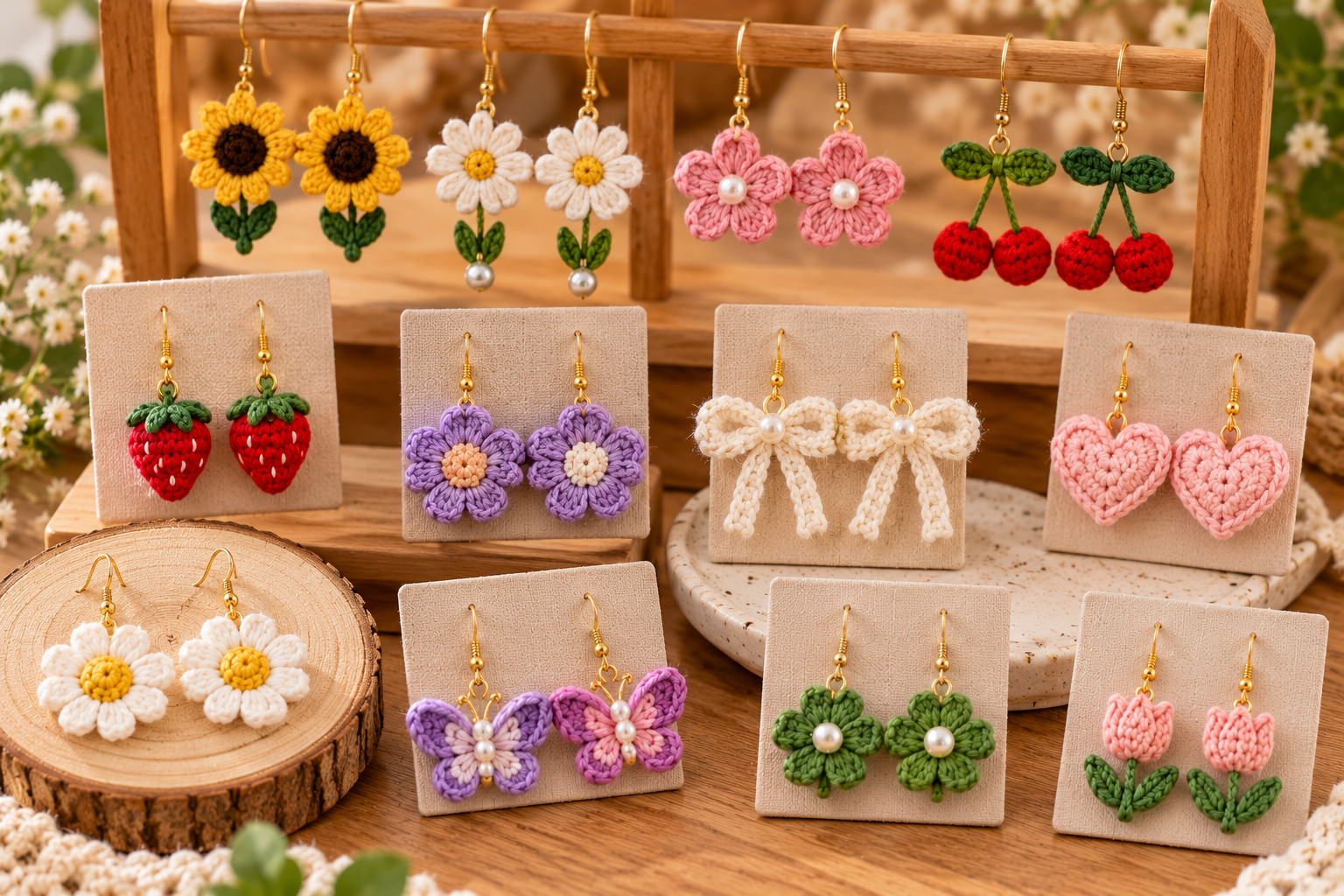 Crochet Earrings