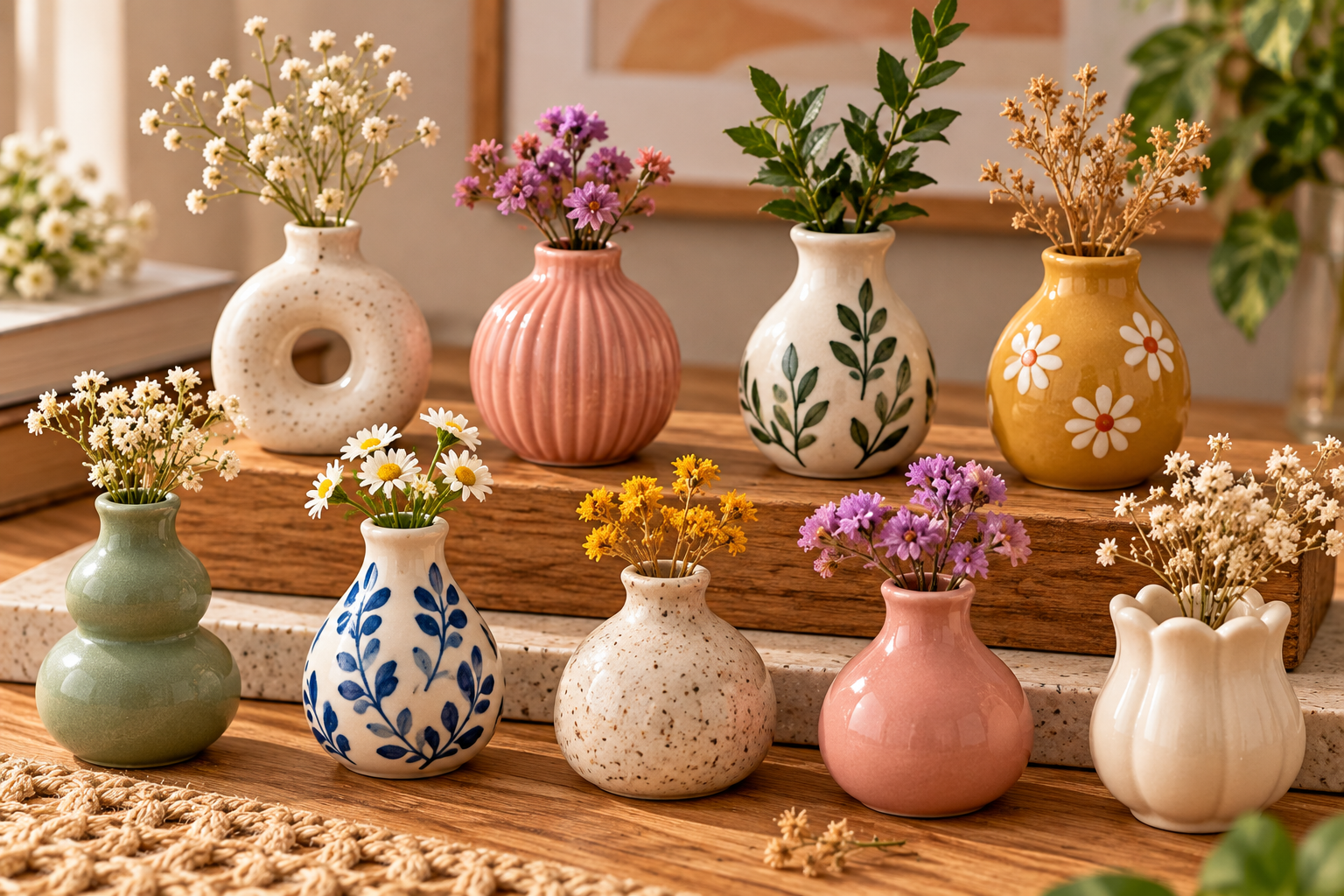 Mini Ceramic Vases